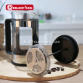 Hochwertige French Press Kaffeemaschine aus Borosilikatglas